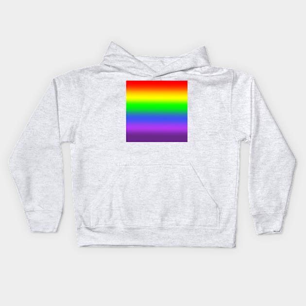 Rainbow Pride Kids Hoodie by MettaArtUK